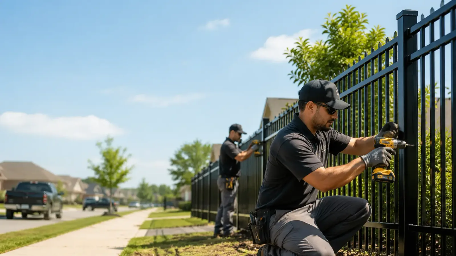 Metal Fence Installation in Mooreland, OK